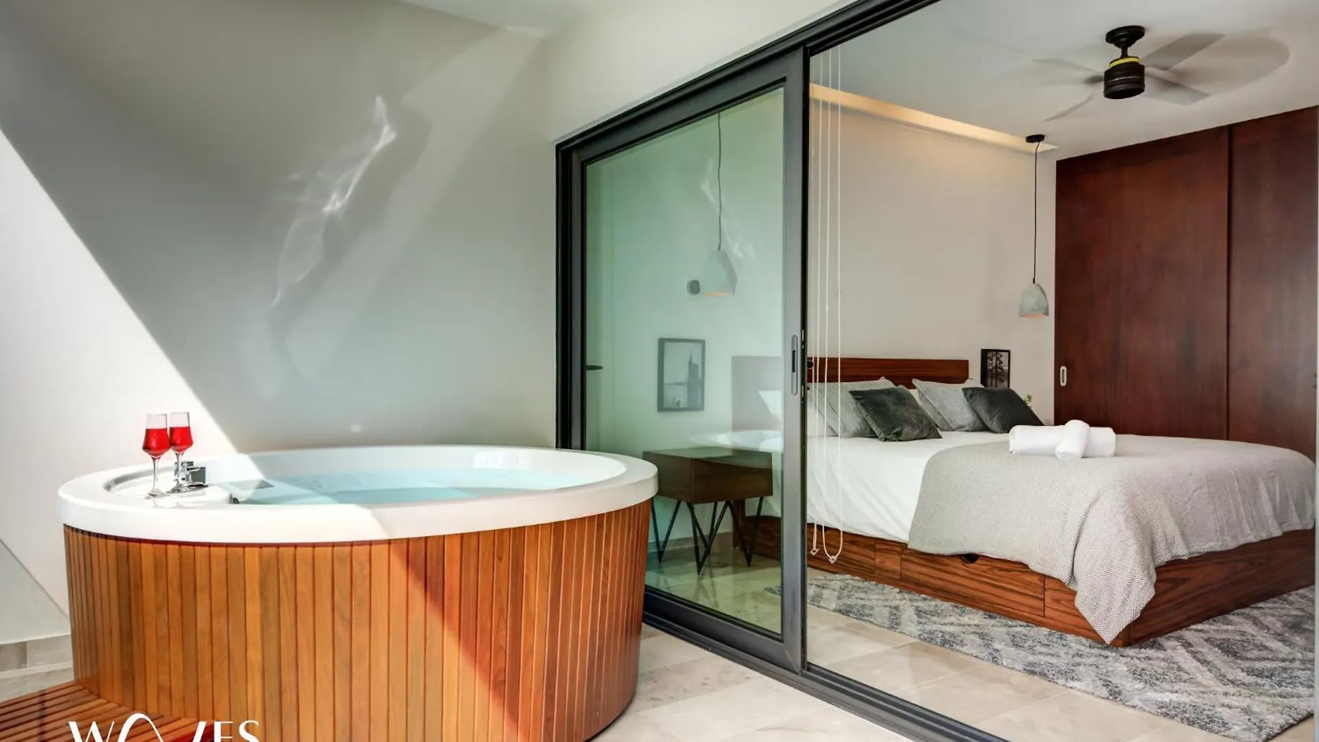 פלאייה דל כרמן 1 Br. With Private Jacuzzi And Rooftop Pool 0*, פלאייה דל כרמן